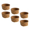 thumbnail image 2 of Cesta de almacenamiento tejida, contenedor de joyas, bandeja para servir, cesta para llaves, pañuelos portátiles 6 piezas S, 2 of 9