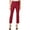 Red, variant on INC Womens Slim Leg Mid-Rise Ankle Pants