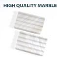 thumbnail image 5 of Soap Holder, Marble Soap Dish for Shower, Bar Soap Holder with Water Ripple Design, Easy Cleaning Soap Saver for Kitchen Sink，Bathroom, Executive Greek Natural Stone Soap Tray(Agiax), 5 of 6