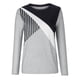 thumbnail image 4 of Puntoco - Blusa de manga larga para mujer, estilo informal, cuello redondo, costuras, color de contraste Puntoco Puntoco-7007, 4 of 6