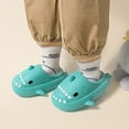 thumbnail image 3 of Pantuflas infantiles de tiburón de peluche de invierno para niños y niñas. JAMW Sencillez, 3 of 4
