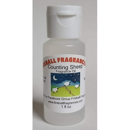 Counting Sheep~Soothing Lavender & Chamomile~Scented Oil by Fireball Fragrances - 1 Oz Bottle