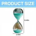 thumbnail image 4 of DESIGNICE Hourglass,Glass Smooth Sand Timer - No Clogging,Exquisite Colored Sand Hourglass,Yellow, 4 of 4
