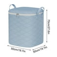 thumbnail image 3 of Dmlowu Blanket Storage - Large Capacity Clothes Storage, 180L Portable Thickened Moving Bags, Sturdy Comforter Storage Bag for Clothes Bedding & Blankets, 20x28 inch Foldable Packing Bags, 3 of 6