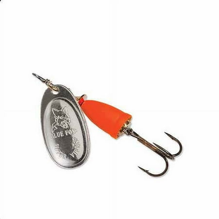 UPC: 0027752009778 | Blue Fox Classic Vibrax Size 4 Inline Spinner 3/8 oz Silver/Chrome Blue
