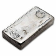 1 kilo Silver Bar - Perth Mint (Poured, Old Style)