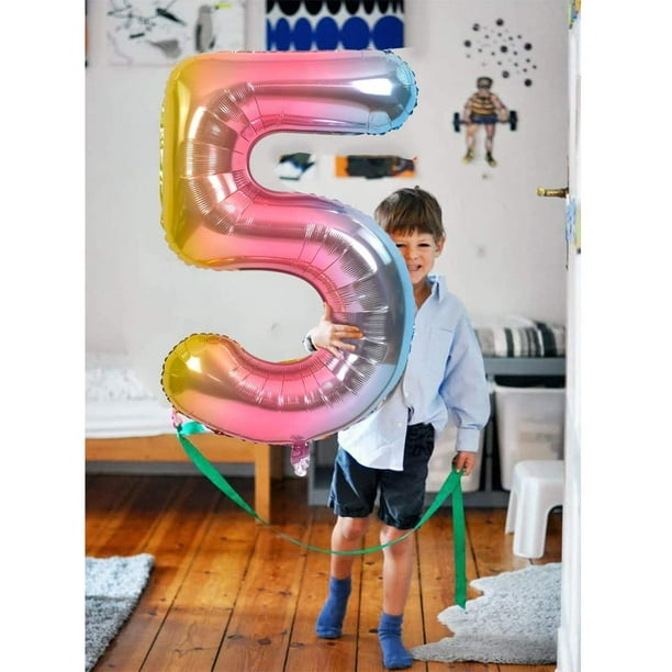 Ballon anniversaire chiffre 4 - Fête