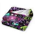 thumbnail image 3 of Invader Zim Ultra-Soft Micro Fleece Blanket Cozy Blanket Thick Warm Plush Throw Blanket Sofa Cushion 80"X60", 3 of 7