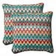thumbnail image 2 of Pillow Perfect Outdoor/ Indoor Nivala Blue 18.5-Inch Throw Pillow (Set of 2), 2 of 3