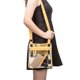 thumbnail image 4 of Moderno bolso bandolera de pvc amarillo: perfecto para la playa o para el uso diario, 4 of 5