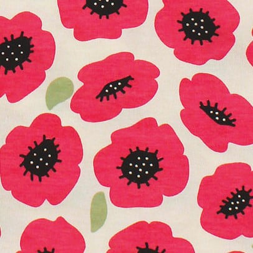 Touched by Nature Baby Girl Organic Cotton Sleeveless Wearable Sleeping Bag, Sack, Blanket, Poppy, 12-18 Months