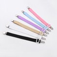 thumbnail image 4 of enqiretly 2 Pcs Clip de Fixation pour Drap de Lit, Attache Élastique Réglable, Accessoires de Fixation pour Matelas, Clips de Coin, Sangles, Attaches Multi-Usages Bleu, 4 of 9