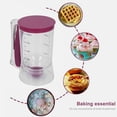 thumbnail image 5 of Yajisi 900ml Batter Dispenser Kitchen Baking Liquid Dividing Tool Measuring Cup for Pancake Cupcake Making (7.48 inches / 19 cm), 5 of 7