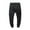 Black, variant on Buigttklop Men'S Pants,Men Solid Casual Elastic Waist with Pocket Trousers Sport Pants