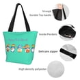 thumbnail image 4 of Bingfone Lgbt Gnome Women Shoulder Tote Bags Casual Bag Ladies Shopping Handbag, 4 of 7