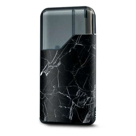 Kit Gunite - Skin Decal Vinyl Wrap for Suorin Air Kit Vape skins stickers cover / Black Marble Granite White