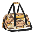 thumbnail image 2 of Herdesigns Monkey Sports Duffle Bag for Women & Men, Funny Cartoon Gym Bag Dance Bag Overnight Bag Carry On Weekender Travel Bag, 2 of 7