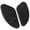 Black, variant on QUMONIN 1 Pair Motorcycle Fuel Tank Pads Protector Motorcycle Knee Guards Tank Grip Decals