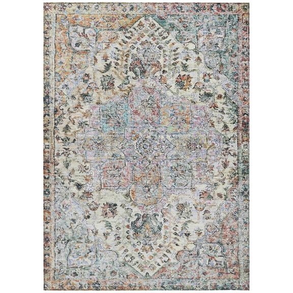 Dalyn Rugs Machine Washable Indoor/Outdoor Chantille ACN2138 Sage 2'6" x 3'10" Rug