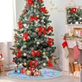 thumbnail image 4 of GZHJMY Mermaid Christmas Tree Skirt Home Decoration Large Round Christmas Tree Skirt for Holiday Party Home Christmas Day Ornaments, 35.4", 4 of 6