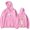 Pink, variant on Raveena Aurora Where The Butterflies Tour 2025 Merch Hoodie Pockets Drawstring Unisex Hooded Sweatshirt Fashion Clothing