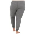 thumbnail image 6 of Fruit of the Loom Women's and Women's Plus Long Underwear Waffle Thermal Bottoms, 2-Pack, 6 of 9