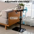 thumbnail image 5 of Portable adjustable folding table, laptop table, suitable for home office tables, coffee tables and bedside sofas. Strong metal frame, saves space and easy to move. It can be raised and rotated., 5 of 10