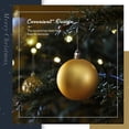 thumbnail image 5 of 101 Piezas Bolas de Navidad Doradas – Bolas de Navidad de Plástico Irrompible – Decoración del Árbol de Navidad – Crea un Ambiente Navideño – Para Decoraciones Navideñas de Interior o Exterior, 5 of 5