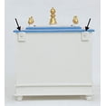 thumbnail image 3 of White Designer Temple For Home And Office/White Puja Mandir/Rajisthani Ethnic Wooden Mandir / Wall Hanging And Table Top / Mandir With Doors, 3 of 4