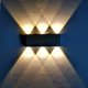 thumbnail image 3 of Inteprter Lámpara LED inteligente acrílica a prueba de polvo para interiores, lámparas de noche impermeables, luces montadas en la pared Iluminación y accesorios Blanco cálido 6W, 3 of 6