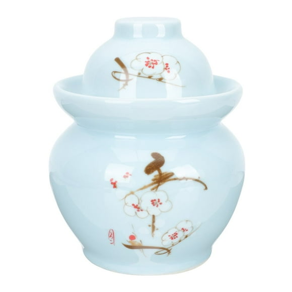 AMERTEER Jar Fermentation Crock Fermenting Pickle Ceramiccontainerlid Kimchi Storage Traditional Chinese Jars Pickling Vegetable