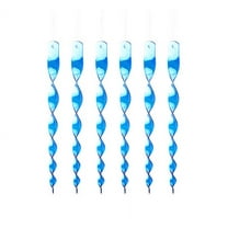 Chainplus 12 Pack Bird Repellent Reflective Scare Rods,Ornamental Spiral Deterrent Control Device, Effective Hanging Bird Repellent Devices to Keep Birds Away from Your House Window Garden