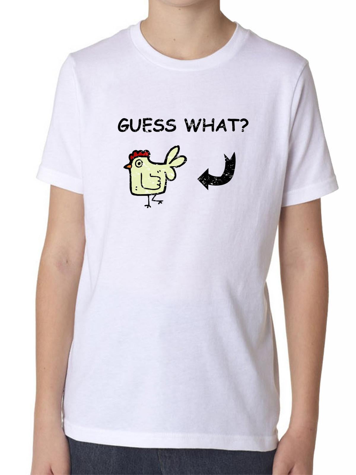 guess what chicken t shirt walmart
