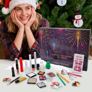 Makeup Advent Calendar 2025,24 Days Christmas Makeup Kits for Adult Women & Teen Girls,Countdown Advent Beauty Calendar & Holiday Surprise Gift Set