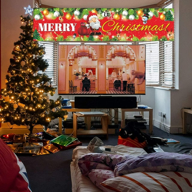 Christmas Banners Christmas Banners Background Banners Happy Parties Christmas Decorations Atmospheres Decorations Festive Yard Flags