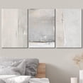 thumbnail image 3 of wall26 Canvas Print Wall Art Set Pastel Gray Grunge Color Blocks Abstract Shapes Illustrations Modern Art Decorative Chic Multicolor for Living Room, Bedroom, Office - 16"x24" x 3, 3 of 5