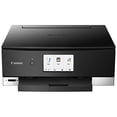 thumbnail image 3 of Impresora fotográfica multifunción inalámbrica Canon TS8220 con escáner y fotocopiadora, impresión móvil, color negro, compatible con Alexa, 3 of 5