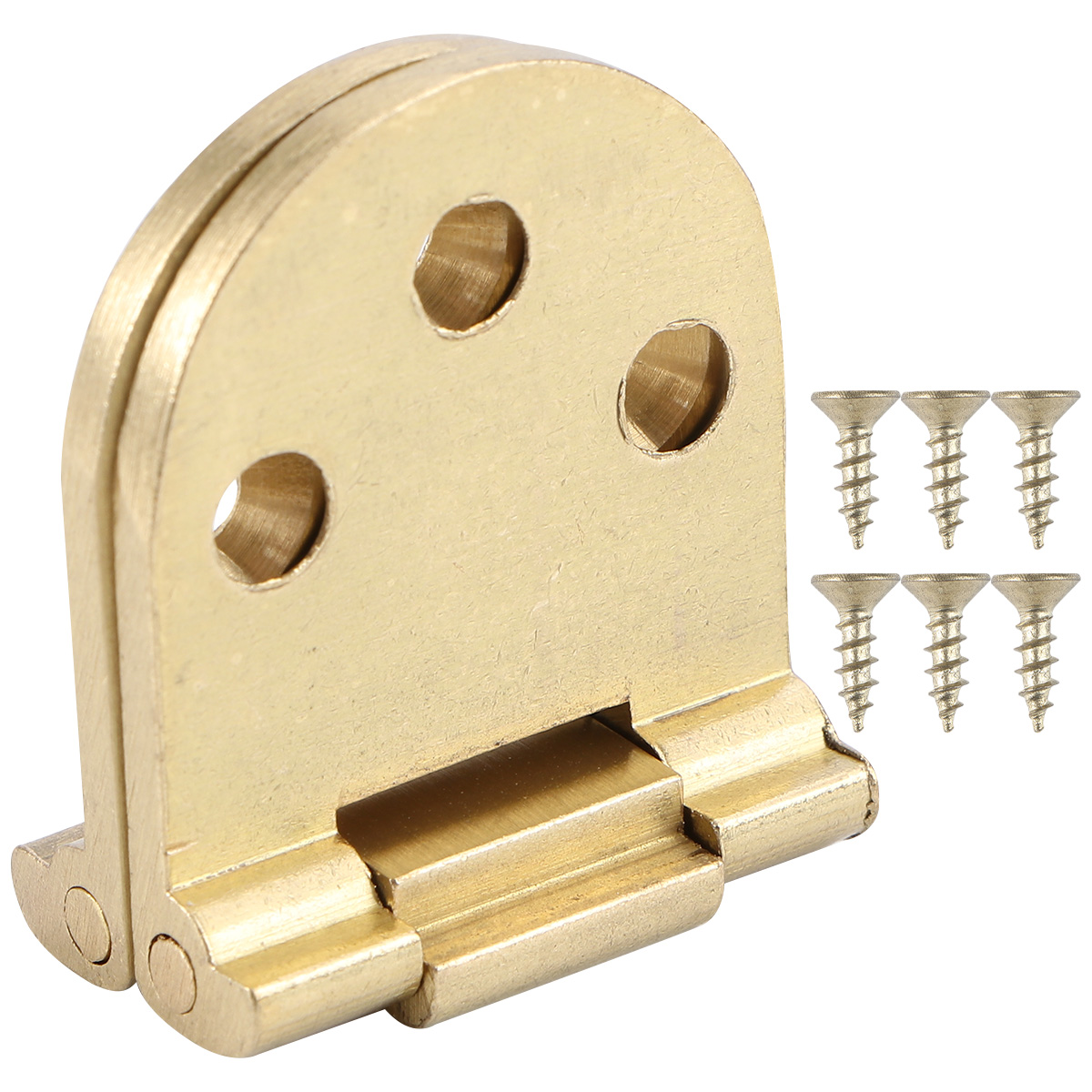 Stri Solid Brass Hinges Connectors with Screws for Table Folding Table ...