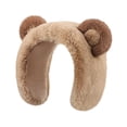 thumbnail image 4 of Orejeras de invierno Strade Fareast Limited Oso Calentadores de Orejas Caqui, 4 of 8