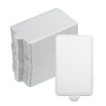 thumbnail image 1 of Uxcell 200pcs Mini Cake Boards, Mousse Cake Cardboards Rectangle Cake Base(Silver Tone), 1 of 5