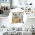 thumbnail image 5 of nygtbtfer Fall Pillow Covers Set of 2, Thanksgiving Throw Pillow Covers Artistic Pumpkin Home Outdoor Decorative Pillow Case Cushion Case for Couch Sofa White, 5 of 7
