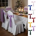 thumbnail image 6 of Fwttom Christmas Bows Chair Cover Decoration - Bows Decor Holiday Birthday Wedding Day Party Decoration Outdoor Indoor, 6 of 7