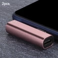 thumbnail image 3 of 2Pcs 2 in 1 Type C Adapter, Type C to 3.5mm Assist Audio Cable, Wire Charger Headset Distributor Adapter, 3 of 7