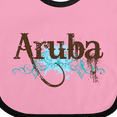 thumbnail image 4 of Inktastic Aruba Boys or Girls Baby Bib, 4 of 4