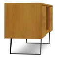 thumbnail image 3 of Lowry 63 inch Wide Solid Wood TV Stand in Oak For TVs up to 70 inches, 3 of 13