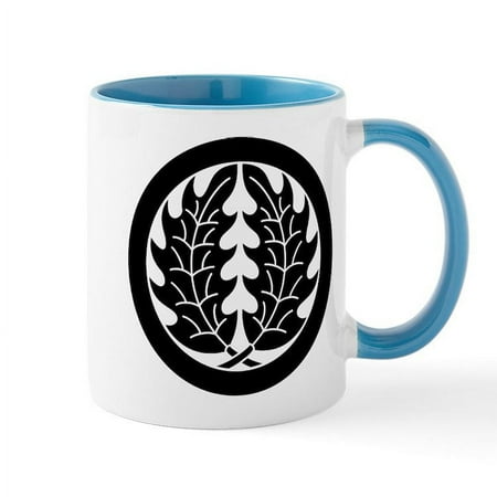

CafePress - Embracing Holly Leaves In Circle - 11 oz Ceramic Mug - Novelty Coffee Tea Cup