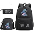 thumbnail image 1 of Lilo Stitch Backpack Three-piece Set School Bag Kids For Boy Girl Gift_y, 1 of 3