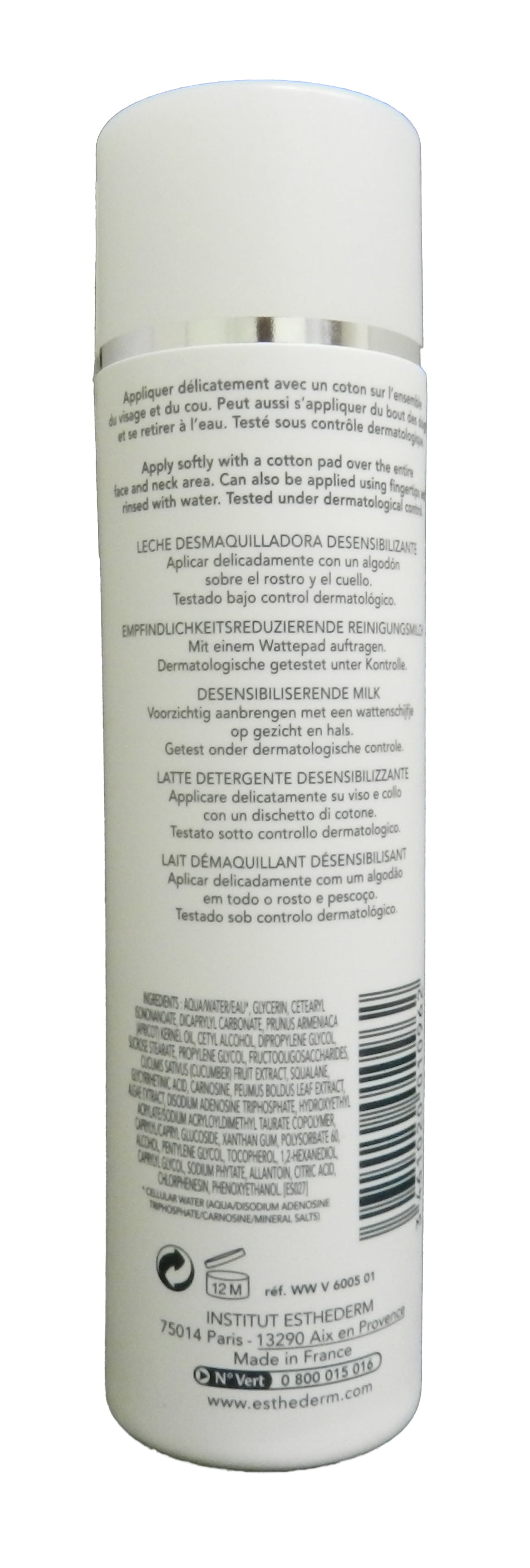 Institut Esthederm Osmoclean Calming Cleansing Milk 200 ml