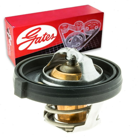 Gates Engine Coolant Thermostat compatible with Jeep Wrangler 2.4L 3.8L L4 V6 2003-2011