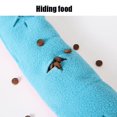 thumbnail image 5 of Juguetes interactivos tipo rompecabezas para perros Dumbbel que fomentan las habilidades naturales de búsqueda de alimentos, tapete para olfatear portátil con chirrido para mascotas, comedero lento,, 5 of 5